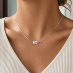Rowing Chain Necklace - Strokeside Designs rowing gifts - rowing jewellery