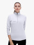 Women’s Mesh ¼ Zip Active Top – Breathable & Lightweight – Grey