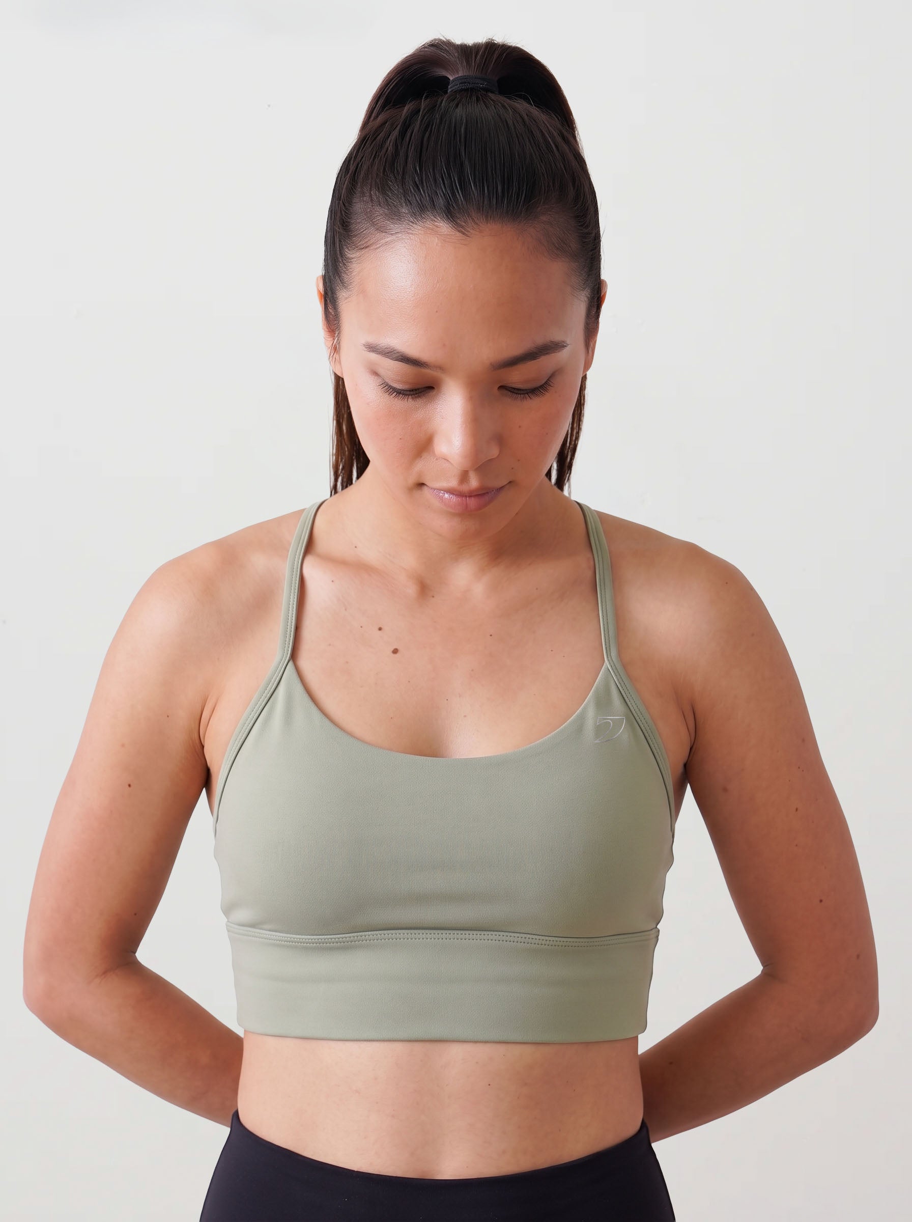 FlexiFit Sports Bra, Matcha Latte