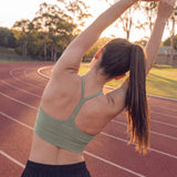 FlexiFit Sports Bra, Matcha Latte, view 5