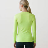 Women’s Rowing Baselayer UV Tee – Long Sleeve – SolarShield - High Viz
