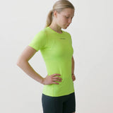 Women’s Rowing Baselayer UV Tee – Short Sleeve – SolarShield (High Viz)