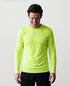 Men’s Rowing UV Baselayer – Long Sleeve – SolarShield – High Visibility Yellow