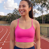 FlexiFit Sports Bra (Hot Pink)