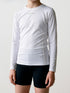 Kids Long Sleeve UV Tee – SolarShield – White