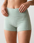 Freestyle High Waisted Shorts (Light green)