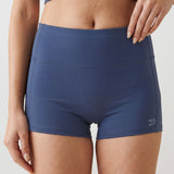 Freestyle High Waisted Shorts (Navy)