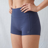 Freestyle High Waisted Shorts (Navy)
