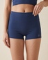 Freestyle High Waisted Shorts (Navy)