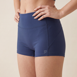 Freestyle High Waisted Shorts (Navy)