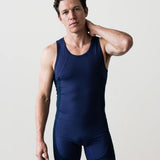Men’s Rowing Unisuit – Standard Fit – Navy – Performance Lycra All-in-One