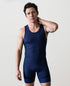 Men’s Rowing Unisuit – Standard Fit – Navy – Performance Lycra All-in-One