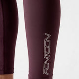 Women's High Waisted Leggings, Plum, view 5