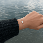 Rowing Chain Bracelet - Strokeside Designs rowing gifts - rowing jewellery