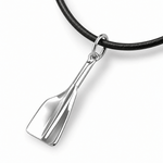 Mens Rowing Oar Blade Pendant - Strokeside Designs rowing gifts - rowing jewellery