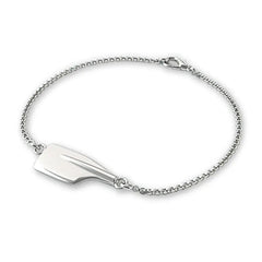 Rowing Chain Bracelet - Strokeside Designs rowing gifts - rowing jewellery