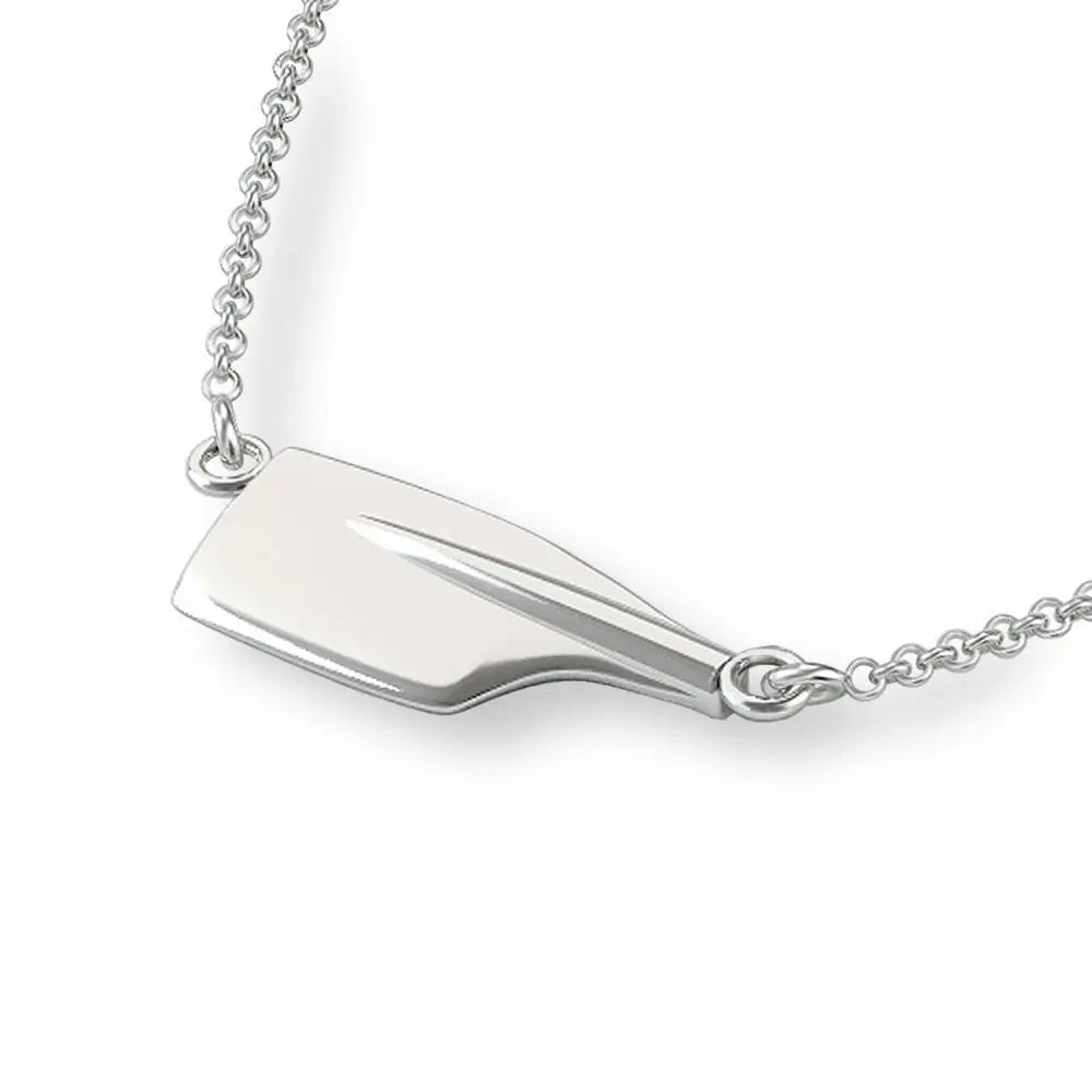 Rowing Chain Necklace - Strokeside Designs rowing gifts - rowing jewellery