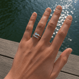 Rowing Handmade Oar Ring - Strokeside Designs rowing gifts - rowing jewellery