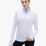 Pontoon Breeze Mesh ¼ Zip in - White