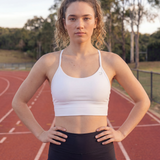 FlexiFit Sports Bra (White)