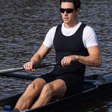Men’s Rowing Baselayer Tee – Short Sleeve – SolarShield – White UV Top
