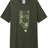 Mens Rowing Gear Tee - Green